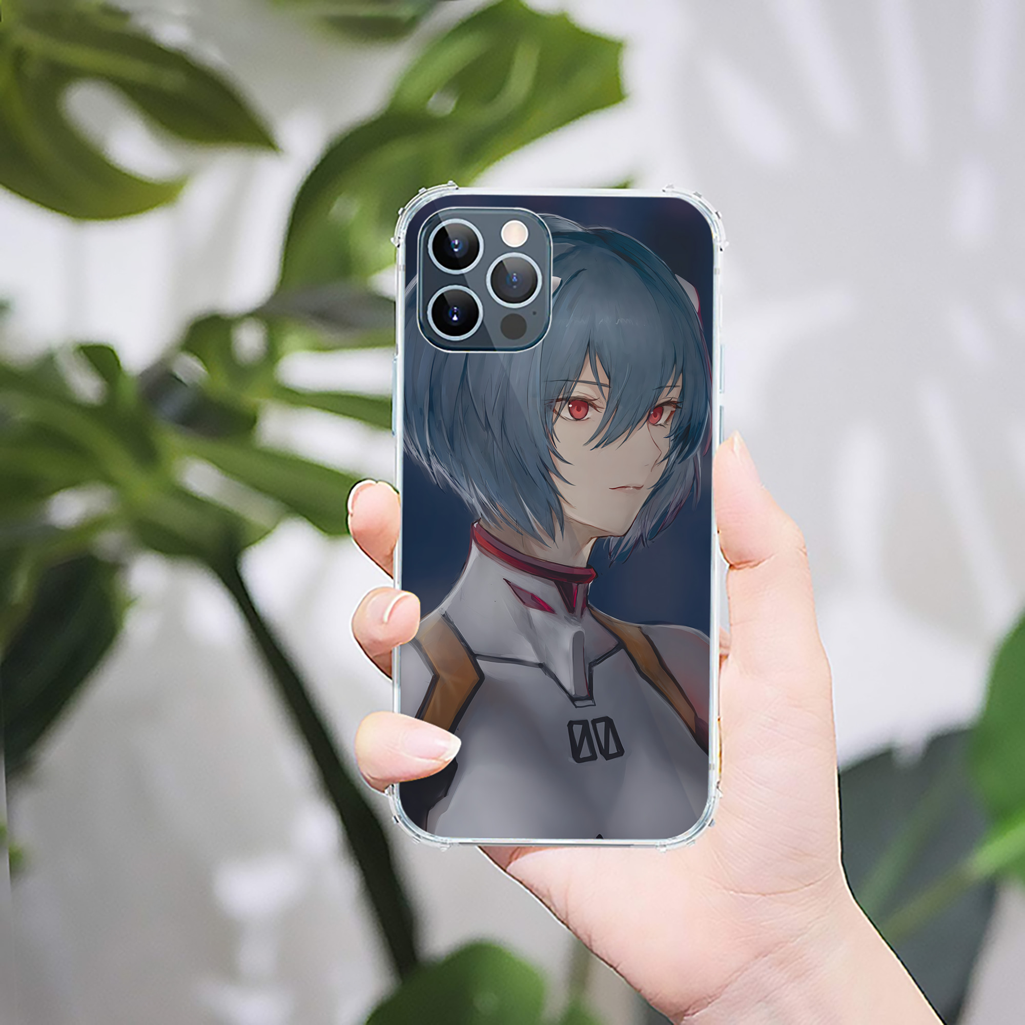 （画像用） EVA 新世紀エヴァンゲリオン 【iPhone 12シリーズ対応】透明スマホケース（クリアソフトケース）